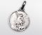 Médaille Saint Michel argent 14mm